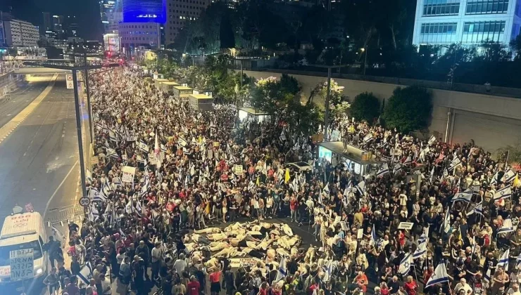 İsrail’de hükümet karşıtı grev ve protestolara 1 milyondan fazla katılım – Birlik Haber Ajansı