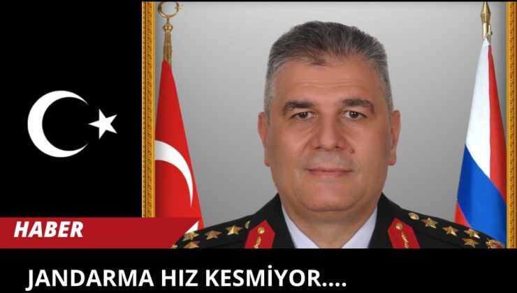 JANDARMA HIZ KESMİYOR…