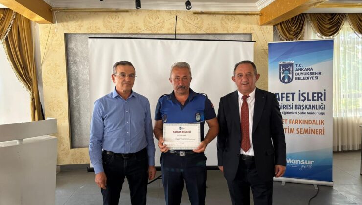 Güdül’de belediye personeline afet ve yangın eğitimi – Birlik Haber Ajansı