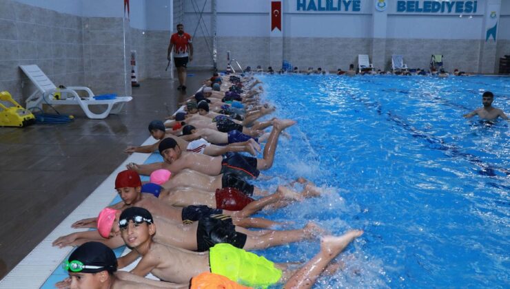 Havuz keyfi Haliliye’de çocukların ve gençlerin yüzünü güldürdü – Birlik Haber Ajansı
