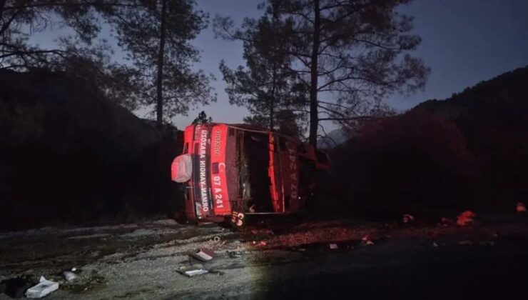Serik Orman İşletme Müdürlüğü’ne bağlı arazöz kaza yaptı: 2 personel yaralı – Birlik Haber Ajansı