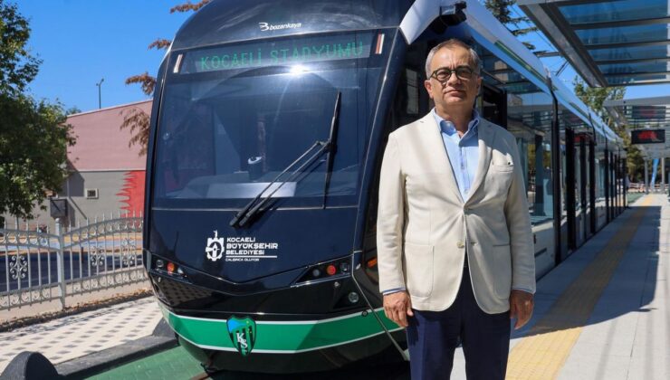 Kocaeli Alikahya Tramvay Hattı’nda iki istasyon devrede – Birlik Haber Ajansı