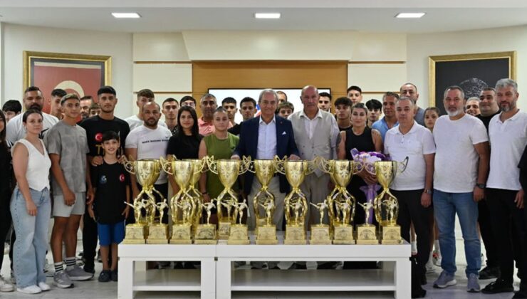Başkan Kocagöz, Kick Boks sporcularını ağırladı – Birlik Haber Ajansı