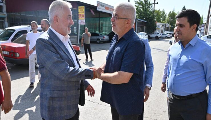 Başkan Başdeğirmen yeni Sanayi Sitesi’nde – Birlik Haber Ajansı