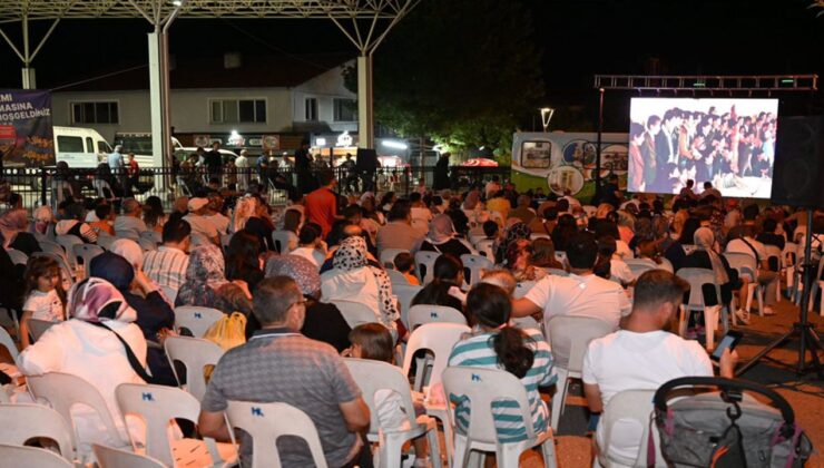 Mehmet Tönge’de açık hava sinema keyfi – Birlik Haber Ajansı