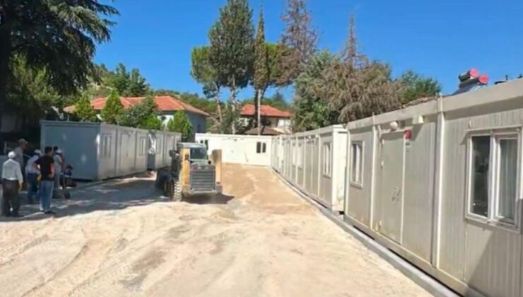 Sındırgı’da Konteyner Kent Kuruluyor – Birlik Haber Ajansı
