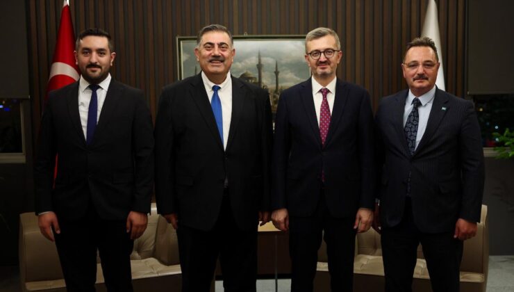 TİMBİR heyetinden İletişim Başkanı Burhanettin Duran’a ziyaret – Birlik Haber Ajansı