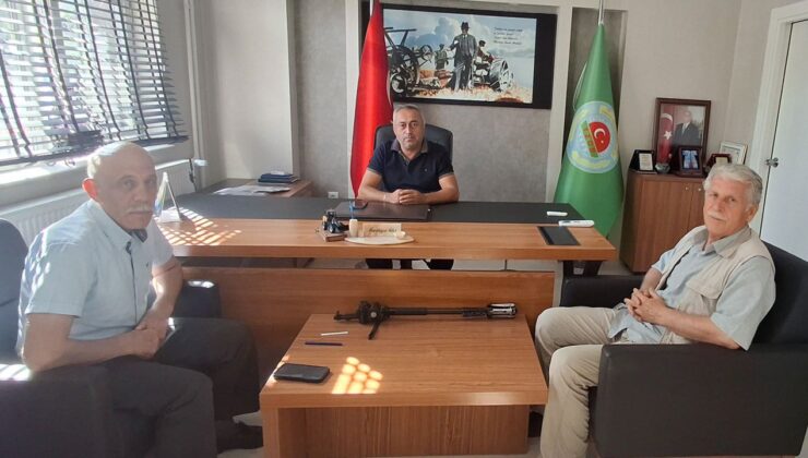 DP Beypazarı İlçe Başkanı Enver Atak’tan Ziraat Odası’na ziyaret – Birlik Haber Ajansı