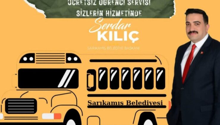 Başkan Serdar Kılıç’tan eğitime destek: Ücretsiz servis hizmeti bu yıl da devam ediyor – Birlik Haber Ajansı
