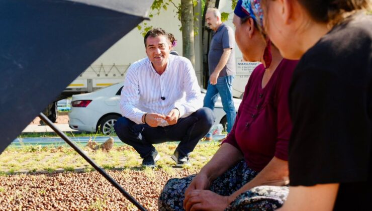 Fuat Köse sahilde fındık kurutan üreticileri ziyaret etti – Birlik Haber Ajansı