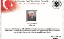 Uzman Çavuş Hüseyin Günay görev başında şehit oldu – Birlik Haber Ajansı