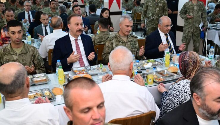 Isparta Valisi Erin, Gazilerle Komando Tugayı’ndab nir araya geldi – Birlik Haber Ajansı