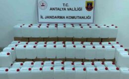 Antalya’da 500 litre kaçak alkol ele geçirildi – Birlik Haber Ajansı