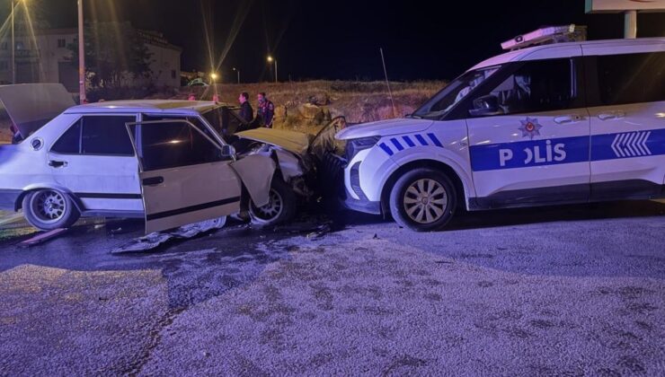 Kayseri’de “Dur” ihtarına uymayan sürücü polis aracına çarptı: 2 polis yaralı – Birlik Haber Ajansı