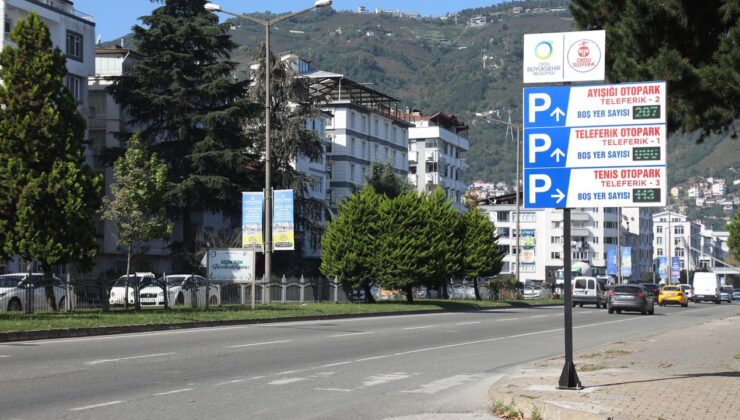 Akıllı otopark panosu hizmete girdi – Birlik Haber Ajansı