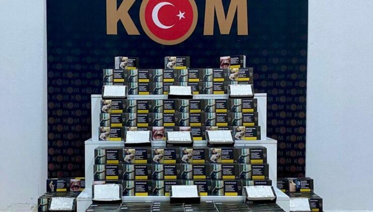 Kars’ta 36 plakalı bir yolcu otobüsünün bagajında 100 bin adet kaçak makaron ele geçirildi – Birlik Haber Ajansı