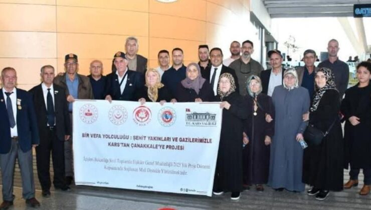 Kars’tan şehit yakınları ve gaziler “Bir Vefa Yolculuğu”yla Çanakkale’ye uğurlandı – Birlik Haber Ajansı
