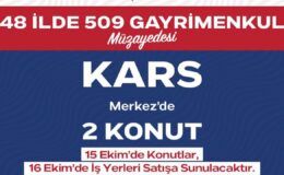 TOKİ'DEN 48 İLDE 509 GAYRİMENKUL SATIŞI