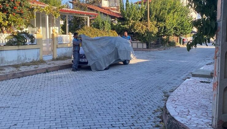 Temizlik çalışmalarında araçlara brandalı önlem – Birlik Haber Ajansı