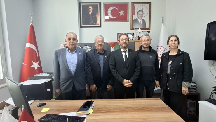 Muhtarlar Derneğinden İlçe Gençlik Spor müdürüne ziyaret: – Birlik Haber Ajansı