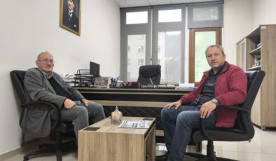 BHA Muhabiri Özcan'dan Türkmen'e ziyaret