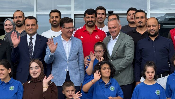Hacı Abdullah Onur Özel Eğitim Okulu’na anlamlı ziyaret ve spor malzemesi desteği – Birlik Haber Ajansı