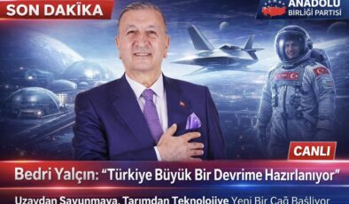 Bedri Yalçın: “Türkiye Büyük Bir Devrime Hazırlanıyor”