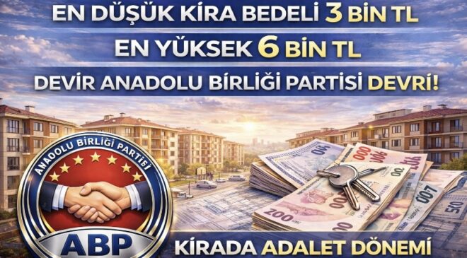 Kira Sorununa Kalıcı Çözüm: Sosyal Konut ve Adil Kiralama Modeli