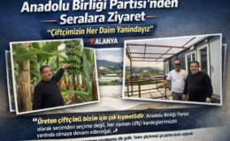 Anadolu Birliği Partisi’nden Seralara Ziyaret: “Çiftçimizin Her Daim Yanındayız”
