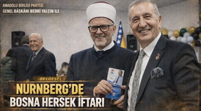 Nürnberg’de Bosna Hersek İftar Programında Önemli Buluşma