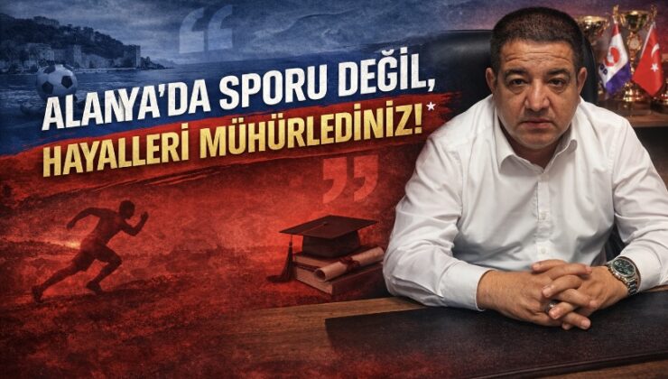 ALANYA’DA SPORU DEĞİL, HAYALLERİ MÜHÜRLEDİNİZ