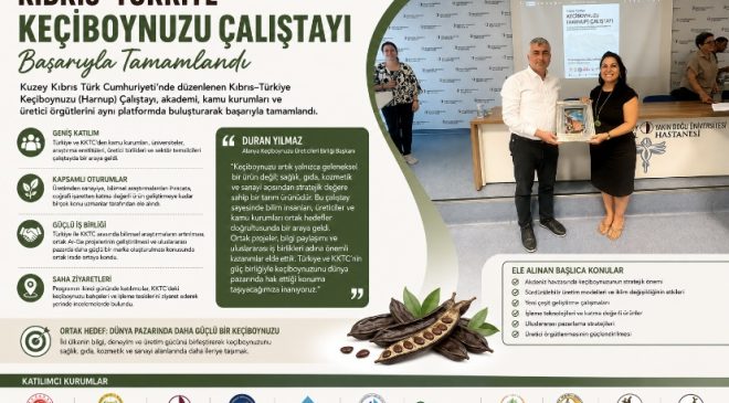 Kıbrıs’ta Keçiboynuzu Çalıştayı Başarıyla Gerçekleştirildi