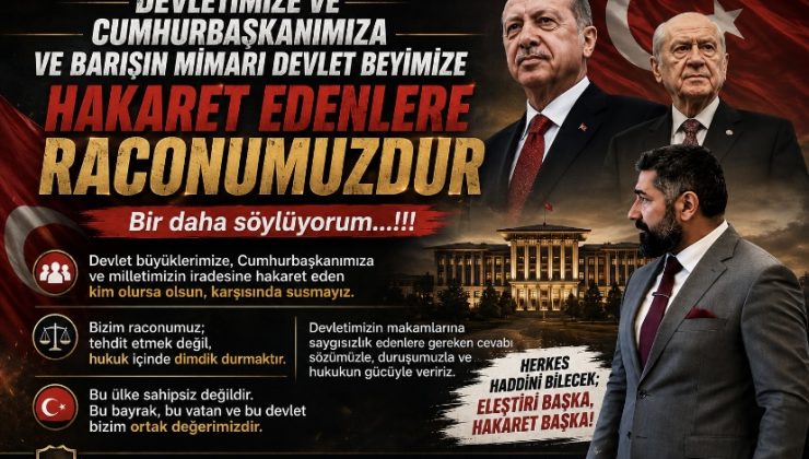Ercan Selçukoğlu’ndan Devlet Büyüklerine Hakaret Tepkisi