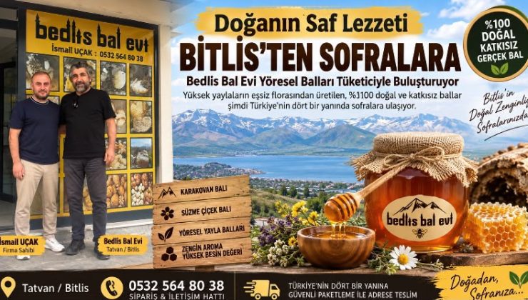 Ercan Selçukoğlu’ndan Bedlis Bal Evi’ne Tam Destek Ziyareti